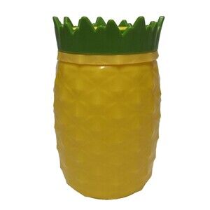 Cool Gear Pineapple Chiller 16 oz Yellow NO straw